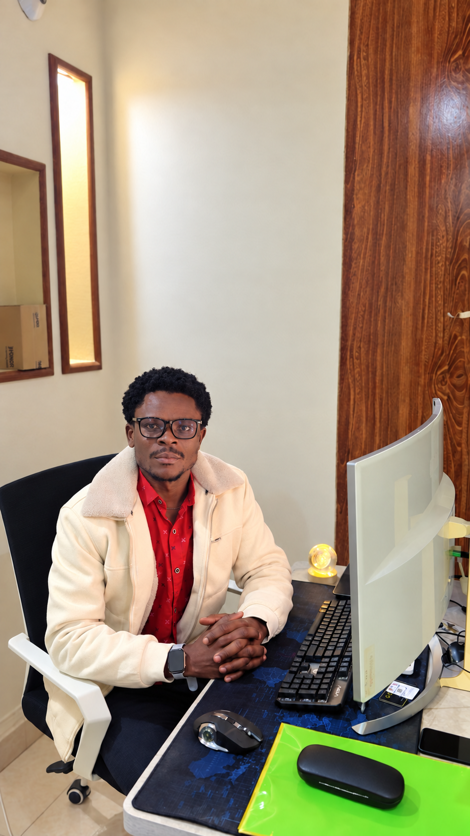 Portrait of Mukete Ngolle