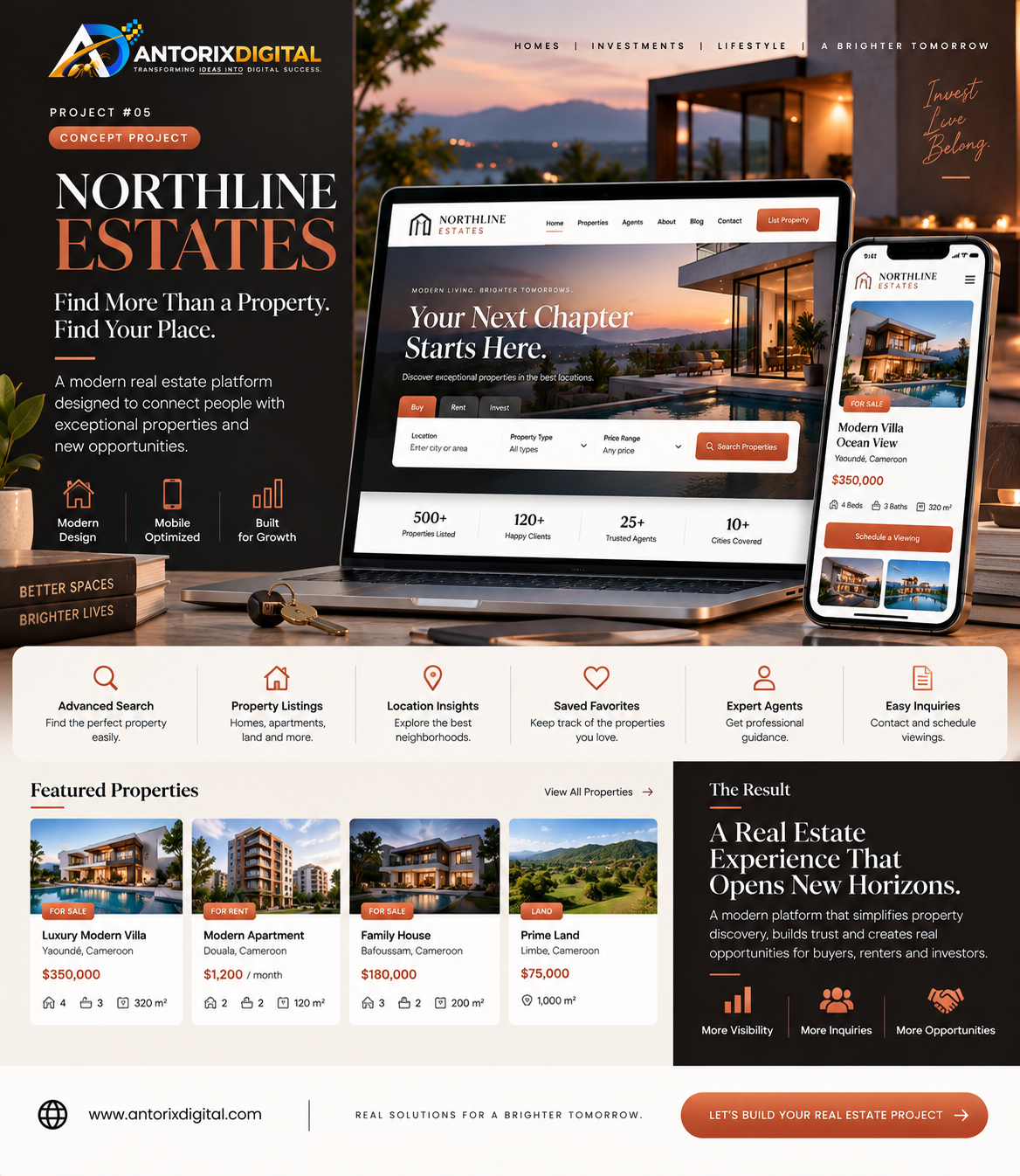 Concept Project website preview