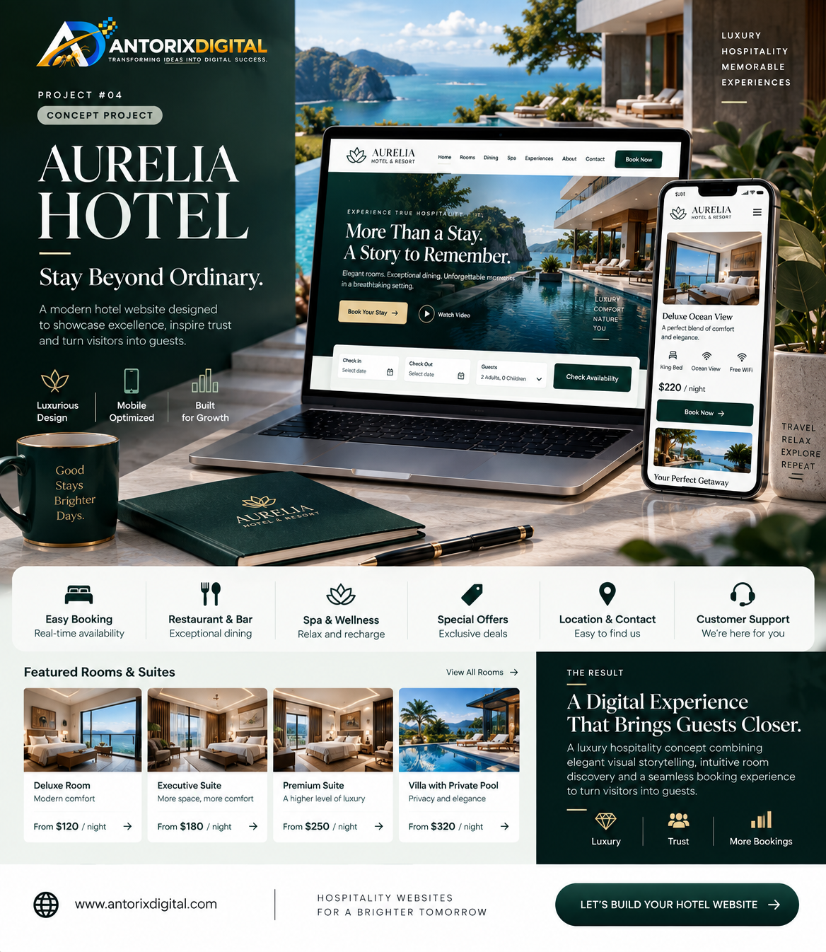 Concept Project website preview